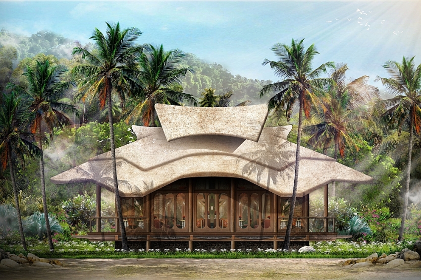 “Khách sạn của những vị vua” Ritz Carlton Reserve sẽ sớm có mặt tại đảo Hòn Thơm, Phú Quốc. Ảnh phối cảnh minh họa
