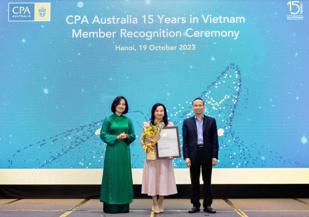 CPA Australia công nhận SHB là 