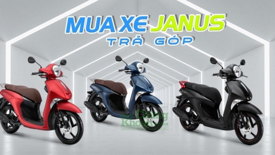 Thủ tục mua xe máy Yamaha Janus trả góp mới nhất tháng 11/2023