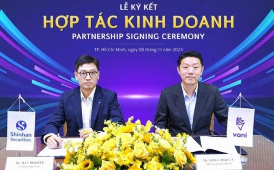 Chứng khoán Shinhan ký kết hợp tác chiến lược với Vani Studio Việt Nam