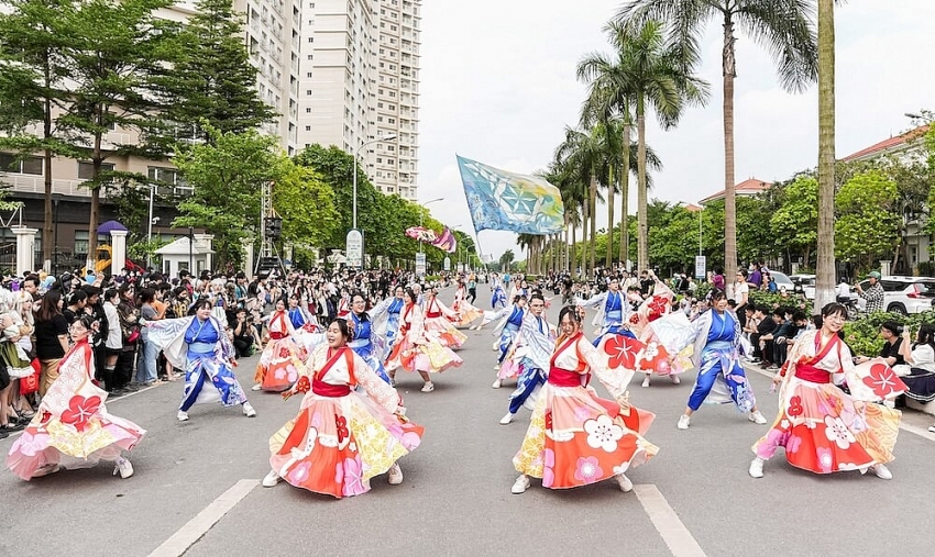Nhiều hoạt động văn hóa được tổ chức thường niên tại khu đô thị Mailand Hanoi City