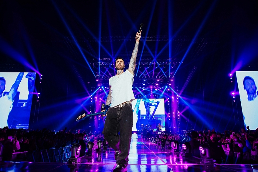 Ban nhạc đình đám thế giới Maroon 5 biểu diễn tại siêu nhạc hội 8Wonder, điểm nhấn cho du lịch Phú Quốc cuối năm