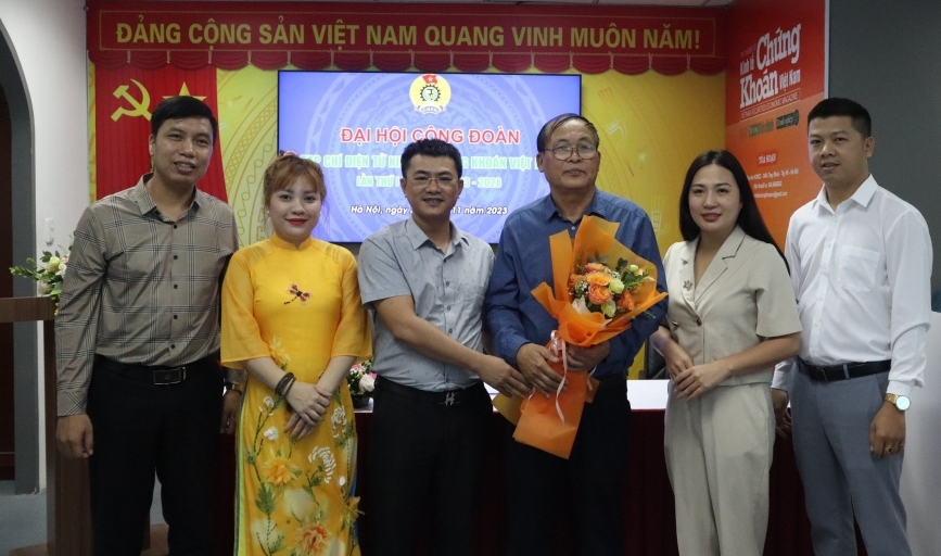 Đại hội Công đoàn Tạp chí điện tử Kinh tế Chứng khoán Việt Nam lần thứ I thành công tốt đẹp