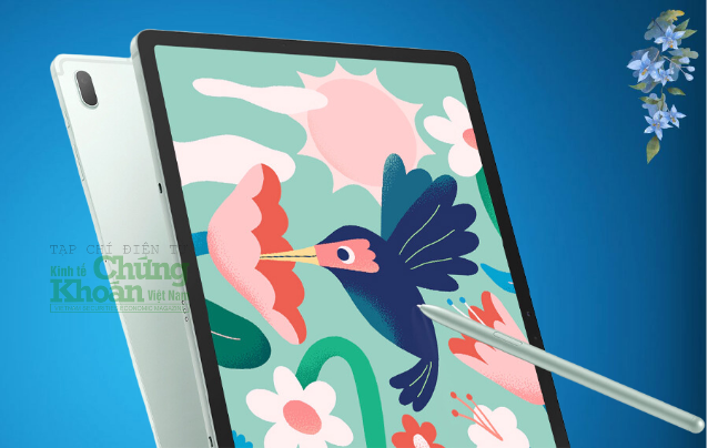 Máy tính bảng Samsung Galaxy Tab S7 FE: Chip Rồng siêu khủng, màn hình 16 triệu màu