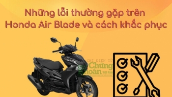 Những lỗi thường gặp khi sử dụng xe máy Honda Air Blade và cách khắc phục nhanh nhất