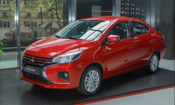 Giá lăn bánh xe Mitsubishi Attrage giữa tháng 12/2023: Sáng cửa "soán ngôi" Toyota Vios