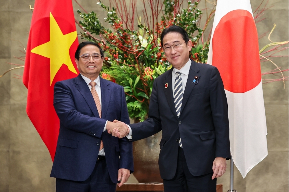 Thủ tướng Phạm Minh Chính hội đàm cùng Thủ tướng Nhật Bản Kishida Fumio