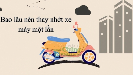 Bao lâu thì nên thay dầu nhớt xe máy một lần?