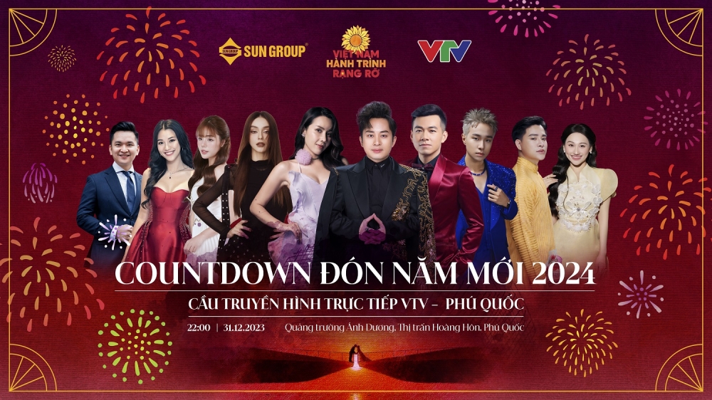 Phú Quốc bừng sáng và tiệc tùng thâu đêm với Countdown 2024 “Việt Nam - Hành trình rạng rỡ”