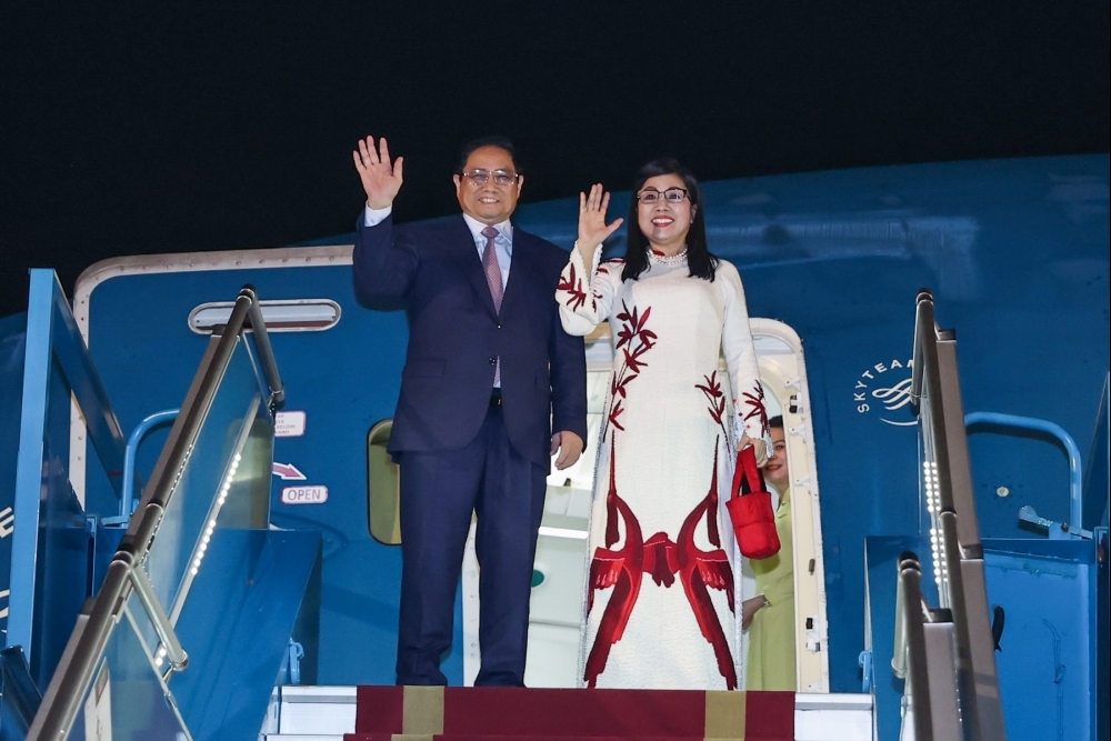 Thủ tướng Phạm Minh Chính và Phu nhân tham dự Diễn đàn Kinh tế Thế giới tại Thụy Sĩ