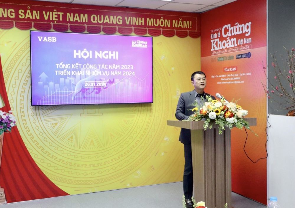 Tạp chí điện tử Kinh tế Chứng khoán Việt Nam tổng kết công tác năm 2023, triển khai nhiệm vụ năm 2024