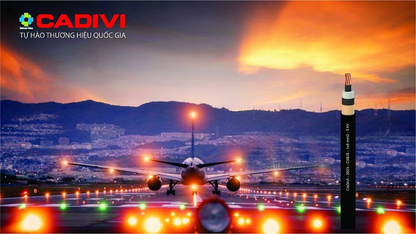 Cáp chiếu sáng đường băng sân bay của CADIVI