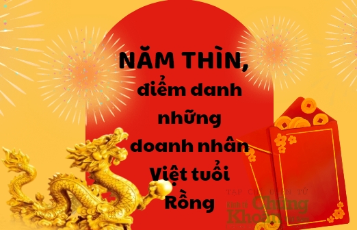 Năm Thìn, điểm danh những doanh nhân Việt tuổi Rồng