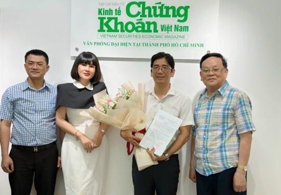 Nhà báo Cao Hoài An được bổ nhiệm làm Phó trưởng VPĐD Tạp chí điện tử Kinh tế Chứng khoán Việt Nam tại TP.HCM