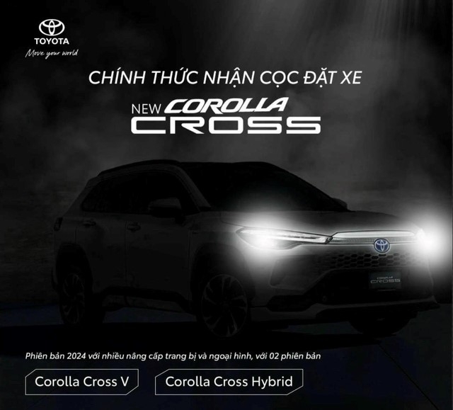 Toyota Corolla Cross 2024 sắp được bán ở Việt Nam
