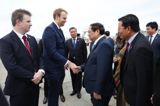 Thủ tướng Phạm Minh Chính bắt đầu thăm chính thức New Zealand