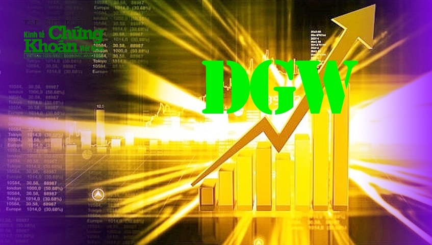 Cổ phiếu DGW “phá đỉnh” bất chấp thị trường “đỏ lửa”