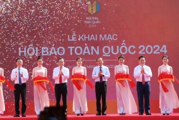 Khai mạc hội Báo toàn quốc 2024, 'hoa trăm miền' tề tựu tại Thành phố mang tên Bác