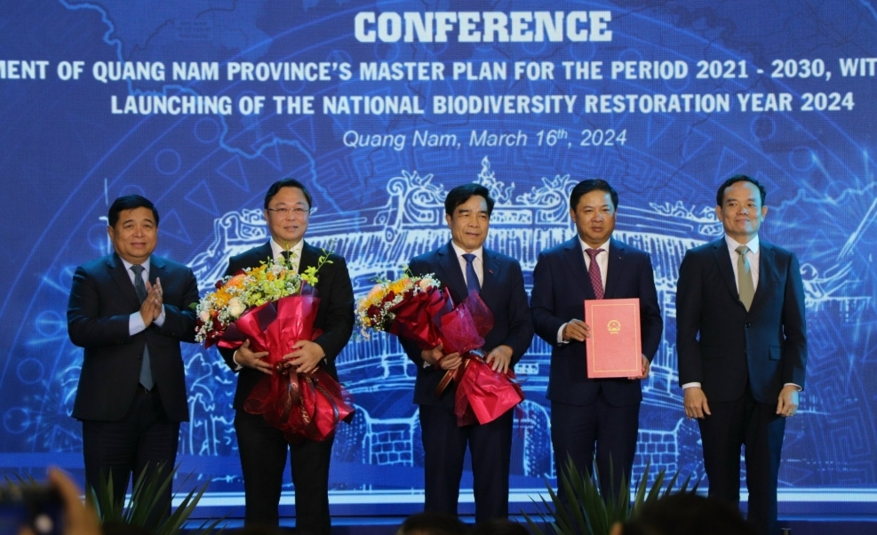 Phó Thủ tướng Trần Lưu Quang dự hội nghị công bố Quy hoạch tỉnh Quảng Nam