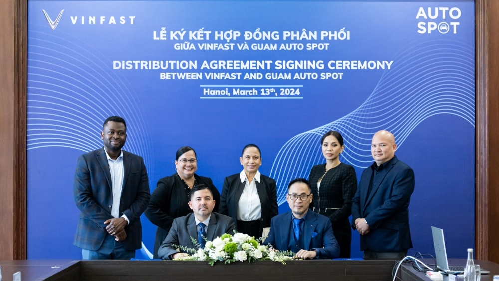 VinFast ký thỏa thuận phân phối xe điện tại Micronesia, mở rộng hoạt động tối thiểu 50 quốc gia