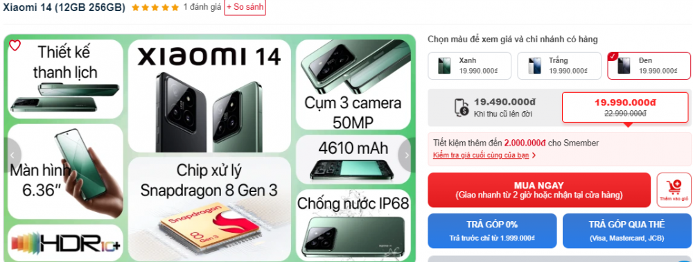 Những mẫu điện thoại thông minh đáng chú ý vừa ra mắt khách hàng Việt