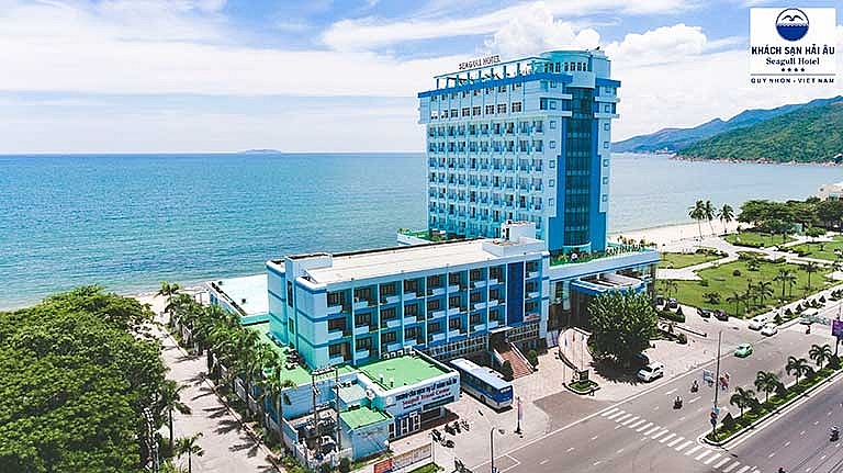 Khách sạn Hải Âu tại TP Quy Nhơn có 100% vốn đầu tư là của Công ty CP Xây dựng 47