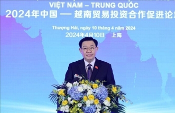 Chủ tịch Quốc hội dự Diễn đàn thúc đẩy hợp tác Việt Nam - Trung Quốc