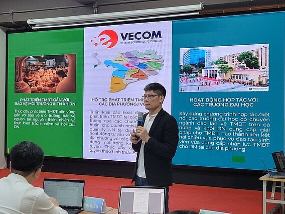 Ông Đoàn Quốc Tâm – Trưởng Ban hợp tác, Hiệp hội Thương mại điện tử Việt Nam (VECOM).