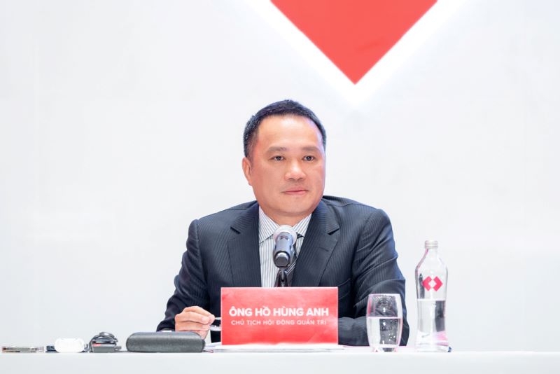 Chủ tịch HĐQT Techcombank - ông Hồ Hùng Anh tại Đại hội đồng cổ đông Techcombank 2024