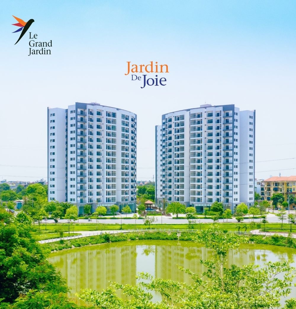 Phân khu mới “Khu vườn hạnh phúc” Jardin de Joie, nằm trong tổ hợp căn hộ Le Grand Jardin, sở hữu tọa độ vàng với hệ thống giao thông thuận lợi bậc nhất của khu vực phía Đông Hà Nội