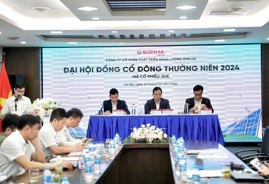 Ngày 26/4, Công ty cổ phần phát triển Năng lượng Sơn Hà (SHE) tổ chức thành công Đại hội đồng cổ đông thường niên 2024.