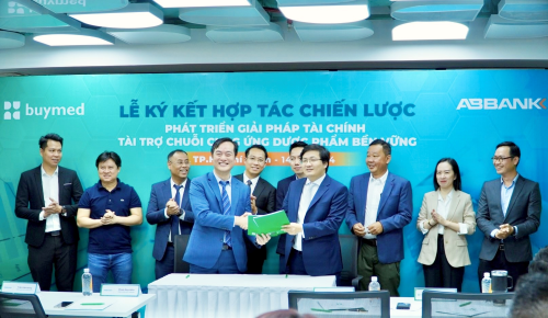Ngân hàng TMCP An Bình (ABBANK) và Công ty TNHH Buymed vừa tổ chức thành công Lễ ký kết Hợp tác chiến lược Phát triển giải pháp tài chính tài trợ chuỗi cung ứng Dược phẩm bền vững