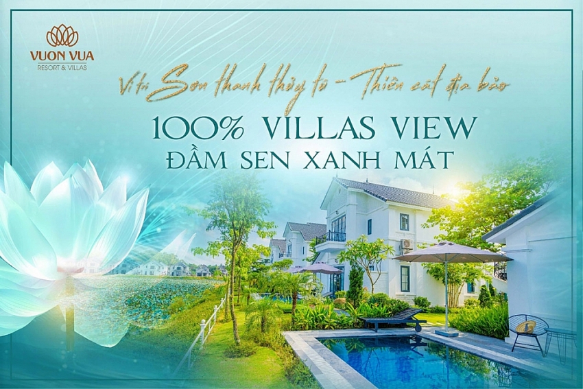 Vườn Vua Resort & Villas quay trở lại thị trường với phân khu nghỉ dưỡng khép kín độc đáo