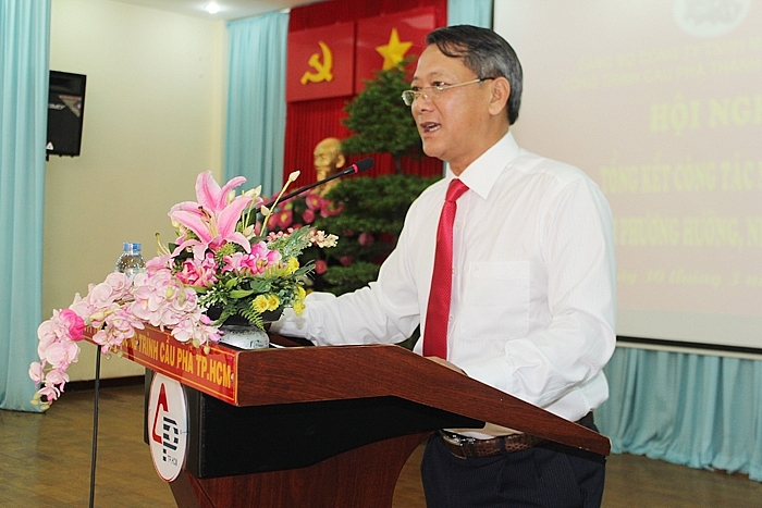 Tổng giám đốc Lê Hữu Châu hiện nắm 9,73% cổ phần Công ty CP Công trình Cầu phà TP HCM