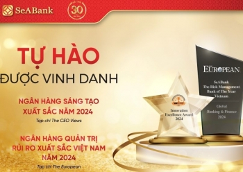 SeABank được vinh danh 2 giải thưởng quốc tế