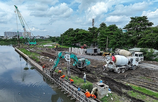 Công trình giao thông Sài Gòn góp mặt trong liên danh thắng gói thầu hơn 1.175 tỷ tại Dự án Tham Lương - Bến Cát - Rạch Nước Lên. Ảnh: hanoimoi.vn