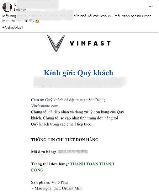 Nhiều khách hàng đã chốt cọc màu mới ngay sáng 7/7 khi VinFast công bố mở cọc