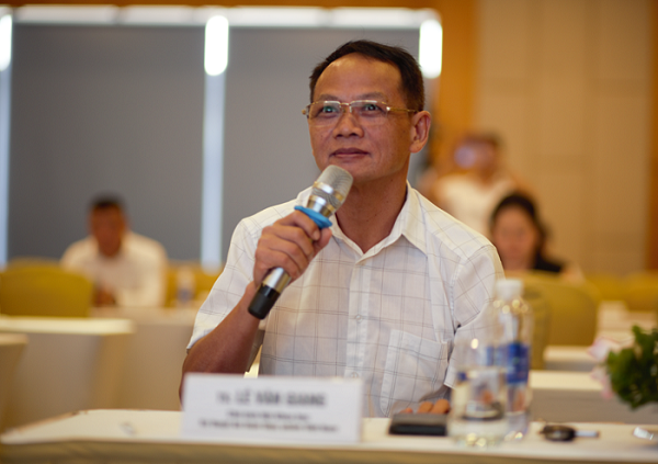 Ông Lê Văn Giang, Chủ tịch Hội Khoa học Kỹ thuật An toàn thực phẩm Việt Nam