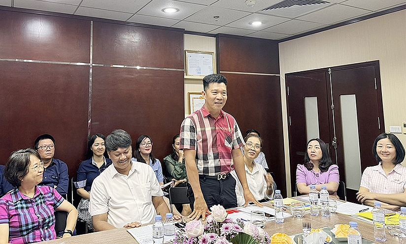 Lễ chuyển giao Chi bộ Công ty CP TEXO Tư vấn và Đầu tư về Đảng bộ Khối Doanh nghiệp quận Thanh Xuân