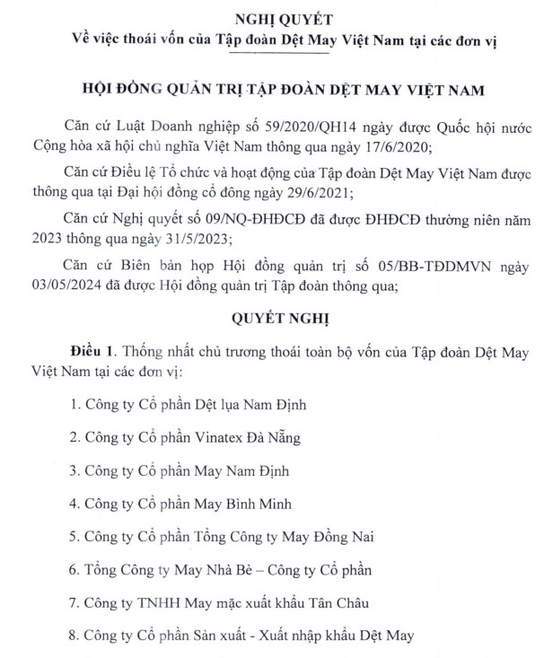 Một ông lớn ngành dệt may lợi nhuận tăng gấp đôi, hấp dẫn câu chuyện thoái vốn