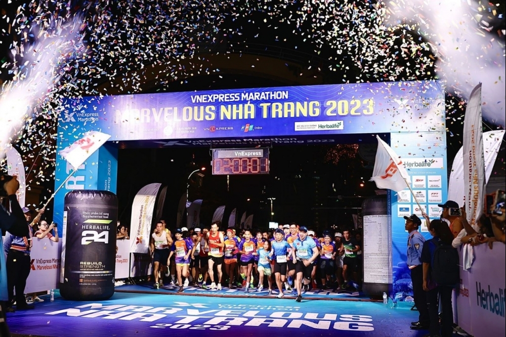 Cùng chạy với Herbalife tại VnExpress Marathon Nha Trang 2024