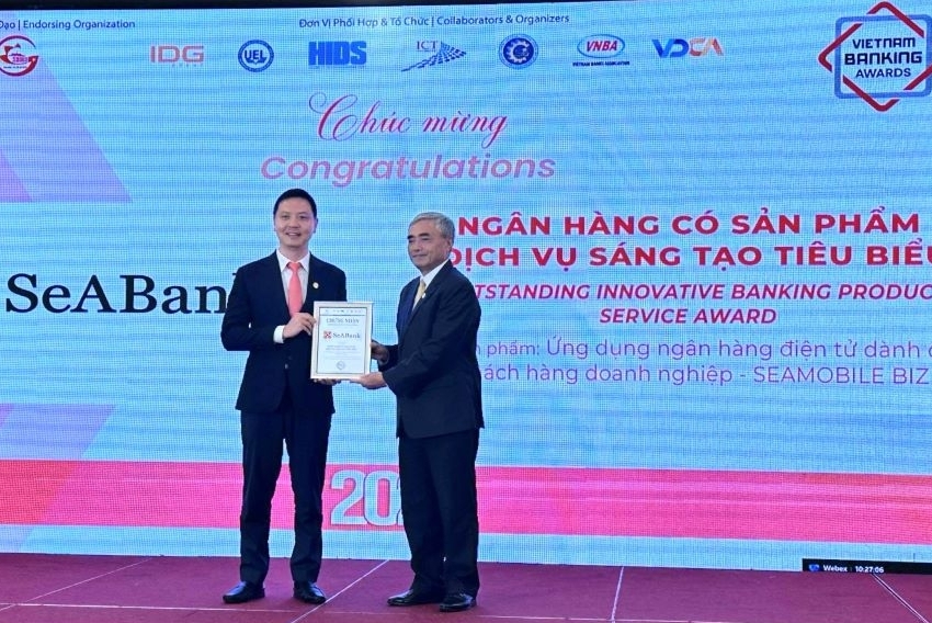 SeABank: Lần thứ 4 được vinh danh là Ngân hàng Việt Nam tiêu biểu