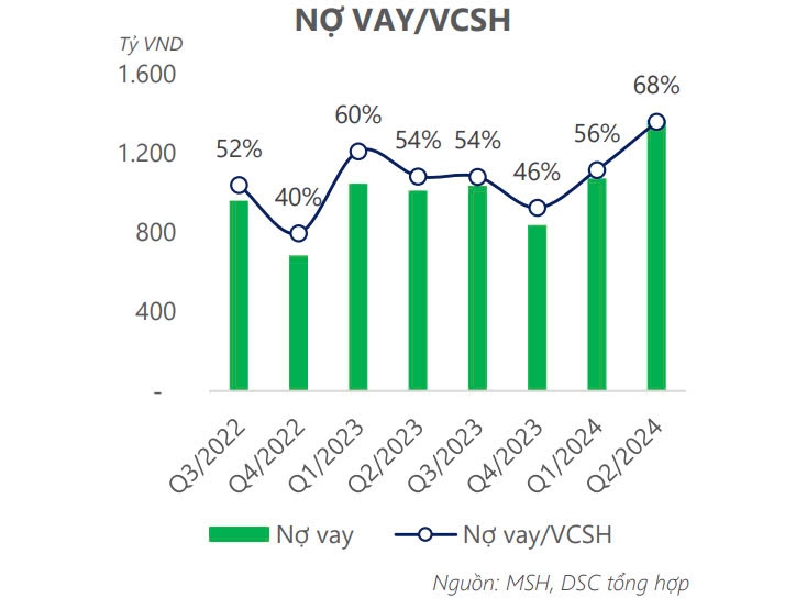 Nợ vay tăng mạnh, May Sông Hồng (MSH) có gặp khó?