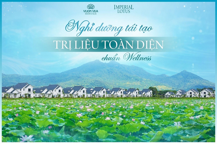 Thiên đường nghỉ dưỡng tái tạo & trị liệu toàn diện chuẩn Wellness mang tên Imperial Lotus