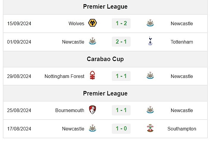 Trận đấu Fulham vs Newcastle: 