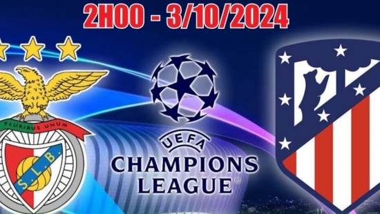 Nhận định C1 Benfica vs Atletico Madrid (2h00 ngày 3/10): Thầy trò Simeone thắng dễ trên sân khách?