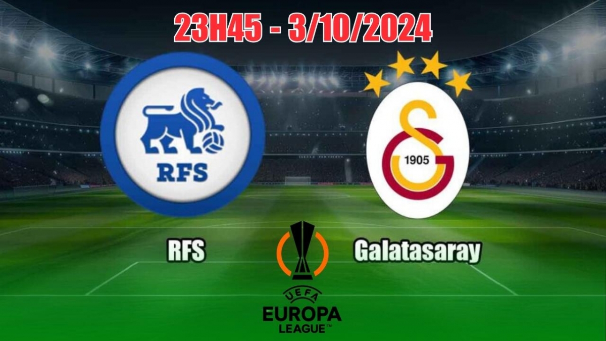 Nhận định bóng đá Rigas FS vs Galatasaray, 23h45 ngày 3/10 (Europa League 2024/25)