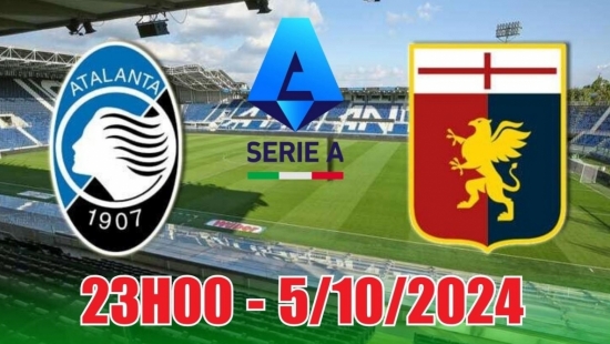 Nhận định Atalanta vs Genoa (23h00, 5/10) Serie A: Chủ nhà vượt trội, Atalanta cửa trên sáng giá