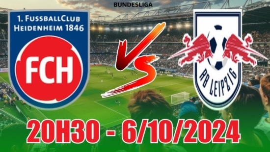 Nhận định Heidenheim vs RB Leipzig (20h30, 6/10) Bundesliga: Khách lấn chủ, bùng nổ bàn thắng