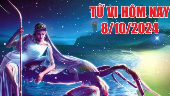 Tử vi hôm nay 8/10/2024 của 12 cung hoàng đạo: Bọ Cạp không nên suy nghĩ quá nhiều